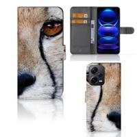 Xiaomi Poco X5 Pro | Note 12 Pro 5G | Telefoonhoesje | Met pasjeshouder | Cheetah Xiaomi Poco X5 Pro | Note 12 Pro 5G | Telefoonhoesje | Met pasjeshouder | Cheetah