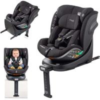 Autostoel - BABYAUTO - SCUDDA - Groep 0/1/2/3 - 40/150 cm - I-Size - Draaibaar - Verstelbare rugleuning - Verkleiner - Steunpoot - Antraciet