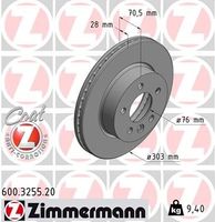 Remschijf Coat Z 600325520