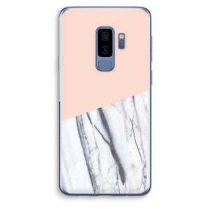 A touch of peach: Samsung Galaxy S9 Plus Transparant Hoesje