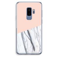 A touch of peach: Samsung Galaxy S9 Plus Transparant Hoesje