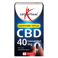 Lucovitaal CBD Cannabidiol 40mg Capsules