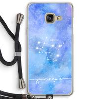 Sterrenbeeld - Licht: Samsung Galaxy A3 (2016) Transparant Hoesje met koord