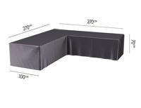Hoes loungeset hoek 270 x 270 x 100 x 70 cm AeroCover - Aerocover