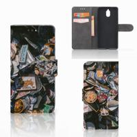 Nokia 3.1 (2018) | Telefoonhoesje met foto | Badges | Portemonnee hoesje