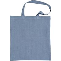 Creativ Company Draagtas, afm 38x42 cm, 185 gr, pigeon blue, 1 doos