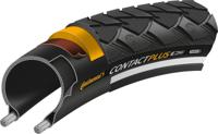 Continental buitenband contact plus reflex 24 x 1.75"/ 47-507 zwart met reflectie