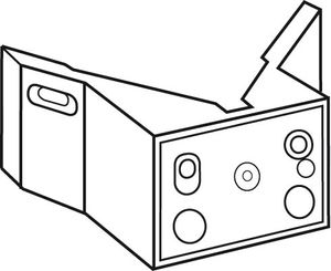 Steinel Hoeksteun EWH 02 zwart - 630560