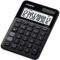 Casio MS-20UC-BK Bureaurekenmachine Zwart Aantal displayposities: 12 werkt op zonne-energie, werkt op batterijen (b x h x d) 105 x 23 x 149.5 mm - thumbnail