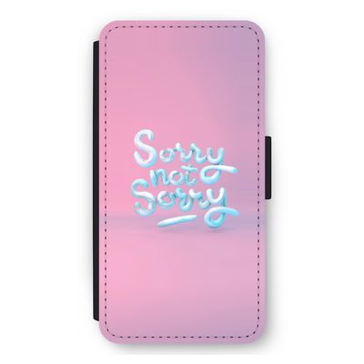 Sorry not sorry: iPhone 11 Pro Max Flip Hoesje