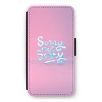 Sorry not sorry: iPhone 11 Pro Max Flip Hoesje