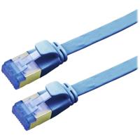 VALUE FTP patchkabel, Cat.6A (Class EA), extra plat, blauw, 2 m