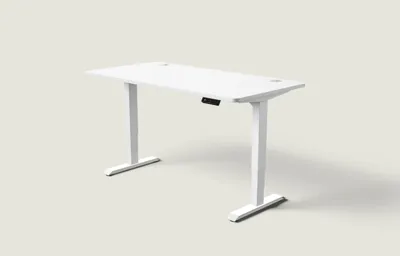 Desktronic HomePro bureau Wit / Wit / 160x80 cm