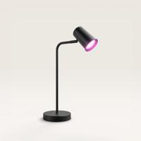 Riga - Smart LED Tafellamp - 5,5 Watt 345 Lumen - RGBWW - Kantelbaar en Draaibaar - GU10 - Wifi + Bluetooth - Google Home, Amazon Alexa en Siri - IP20 voor binnen - Zwart