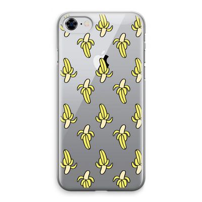 Bananas: iPhone 8 Transparant Hoesje