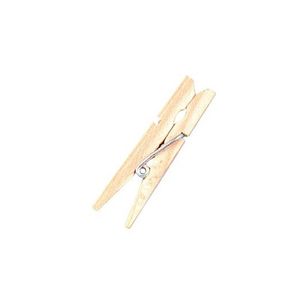 24x Mini houten wasknijpers 4.5 cm