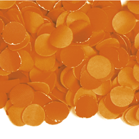 Oranje confetti zak van 3 kilo feestversiering   -