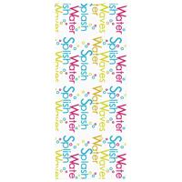 Doucherolgordijn 110x240 cm stofbreedte 106 cm