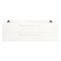 Differnz Somero onderkast 2 lades | hoogglans wit | 120 cm