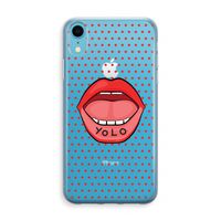 Yolo Denise: iPhone XR Transparant Hoesje