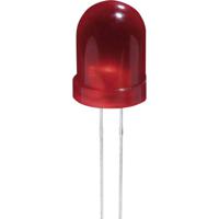 Kingbright JUMBO-LED ROT 8MM Bedrade LED Rood Rond 8 mm 3 mcd 60 ° 20 mA 2 V - thumbnail