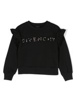 Givenchy Kids sweat à logo - Noir - thumbnail