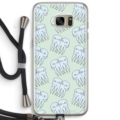 Octopussen: Samsung Galaxy S7 Edge Transparant Hoesje met koord