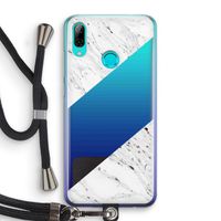 Biggest stripe: Huawei P Smart (2019) Transparant Hoesje met koord