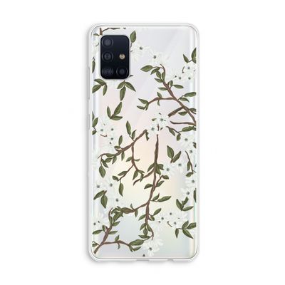 Blossoming spring: Galaxy A51 4G Transparant Hoesje