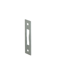 Lips SPU2455S Sluitplaat voor kastdeurslot | afgerond | staalverzinkt. | 104 x 24 mm - 7170399