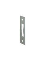Lips SPU2455S Sluitplaat voor kastdeurslot | afgerond | staalverzinkt. | 104 x 24 mm - 7170399