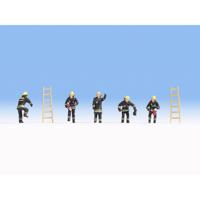 NOCH 36021 N Zwarte beschermende kleding figuren Geverfd, Staand - thumbnail