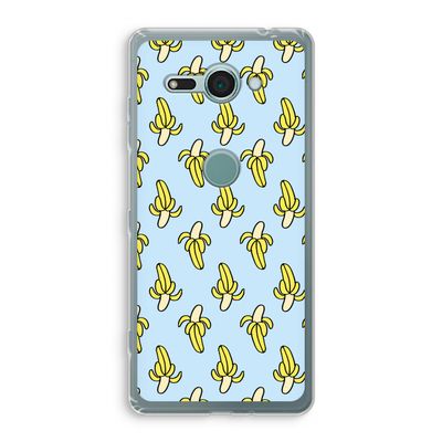 Bananas: Sony Xperia XZ2 Compact Transparant Hoesje