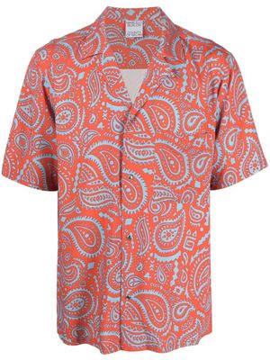 Marcelo Burlon County of Milan chemise à imprimé cachemire - Rouge