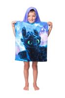 Hoe Tem je een Draak Poncho Toothless & Light Fury - 50 x 115 cm - Katoen Hoe Tem je een Draak Poncho Toothless & Light Fury - 50 x 115 cm - Katoen