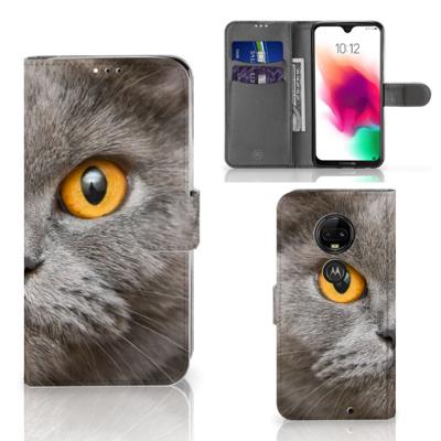 Telefoonhoesje | Met pasjeshouder | Motorola Moto G7 | G7 Plus Britse Korthaar