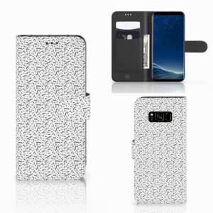 Samsung Galaxy S8 Telefoon Hoesje Stripes Dots