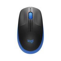 Draadloze optische muis Logitech 910-005907 Blauw Zwart/Blauw