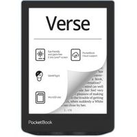 PocketBook Verse e-book reader 8 GB Wifi Zwart, Blauw - thumbnail