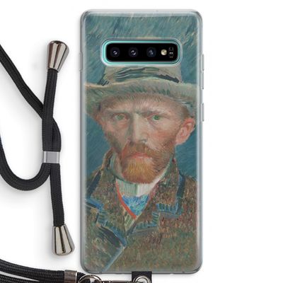 Van Gogh: Samsung Galaxy S10 Plus Transparant Hoesje met koord