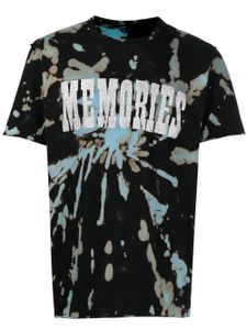 Stain Shade x Hiroshi Fujiwara t-shirt à effet délavé - Noir