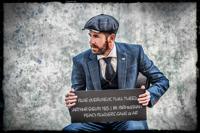 Tweed Pak Blauw Twill Overcheck | Peaky Blinders Tweed Pak Blauw Twill Overcheck | Peaky Blinders