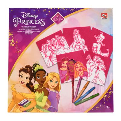 Canenco Disney prinses vilt kleuren, 5st.