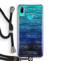 Verrassende lijnen: Huawei P Smart (2019) Transparant Hoesje met koord