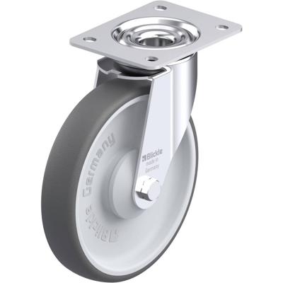 Blickle LE-PATH 200KA Plaatstalen zwenkwiel Wieldiameter: 200 mm Draagvermogen (max.): 300 kg 1 stuk(s)