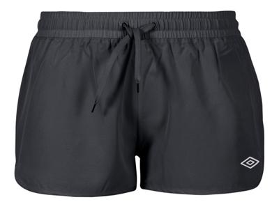 UMBRO Korte dames sportbroek (Zwart, L)