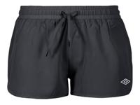 UMBRO Korte dames sportbroek (Zwart, M)