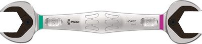 Wera Dubbele steeksleutel | 30 x 32 mm lengte 305 mm | mat verchroomd | 1 stuk - 05020264001 05020264001