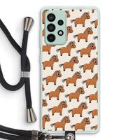 Pony: Samsung Galaxy A52s 5G Transparant Hoesje met koord