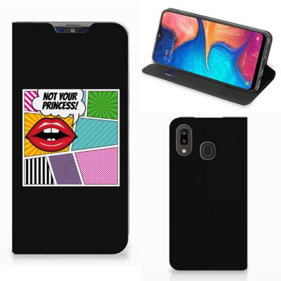 Samsung Galaxy A30 Hippe | Standcase | Popart Princess